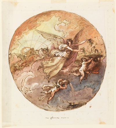Projet pour conception de plafond - Aurore - Felice Giani